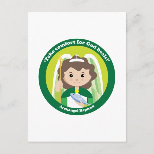 Carte Postale Saint Raphaël l'Archange (Devant)