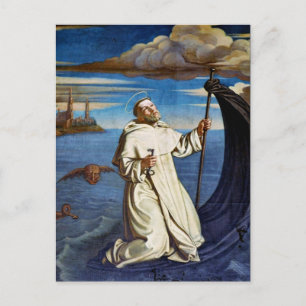 Carte Postale Saint Raymond de Penyafort Premium Style Baroque