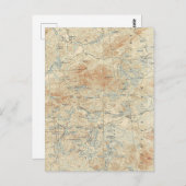 Carte Postale Saint Regis Canoe Area Détails dans les Adirondack (Devant / Derrière)