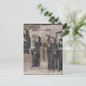 Carte Postale Saint Robert et diverses bénédictines (Debout devant)