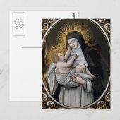 CARTE POSTALE SAINT ROSE DE LIMA (Devant / Derrière)