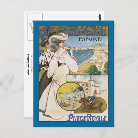 Carte Postale Saint-Sébastien (Devant / Derrière)