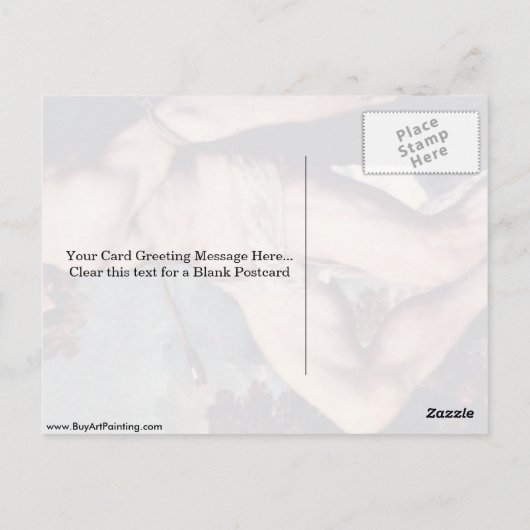 Carte Postale Saint-Sébastien Par Titien (Dos)