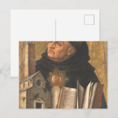Carte Postale Saint Thomas d'Aquin (Devant / Derrière)