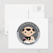 Carte Postale Saint Thomas d'Aquin (Devant / Derrière)