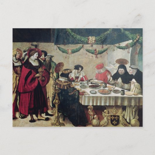 Carte Postale Saint Thomas d'Aquin et Louis IX (Devant)