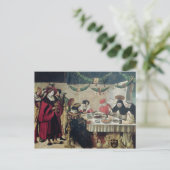 Carte Postale Saint Thomas d'Aquin et Louis IX (Debout devant)