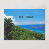 Carte Postale Saint-Thomas Î.-U.-V. (Devant)