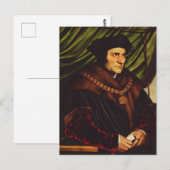 Carte Postale Saint Thomas More anglais (Devant / Derrière)