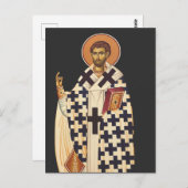 Carte Postale Saint Timothée, premier évêque chrétien d'Ephes (Devant / Derrière)