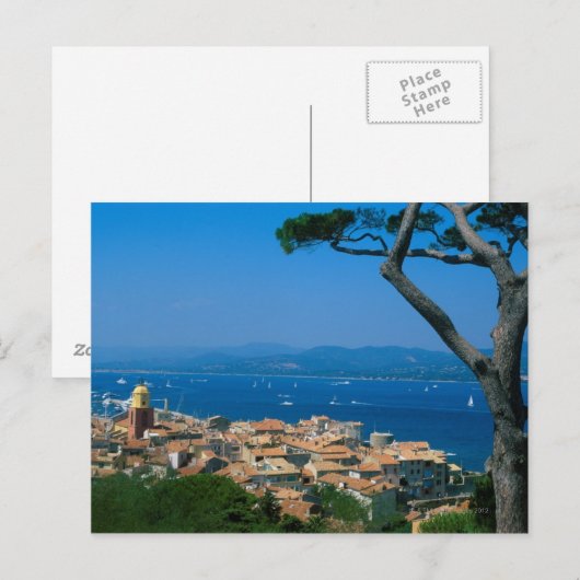 Carte Postale Saint Tropez (Devant / Derrière)