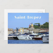 Carte Postale Saint-Tropez (Devant / Derrière)