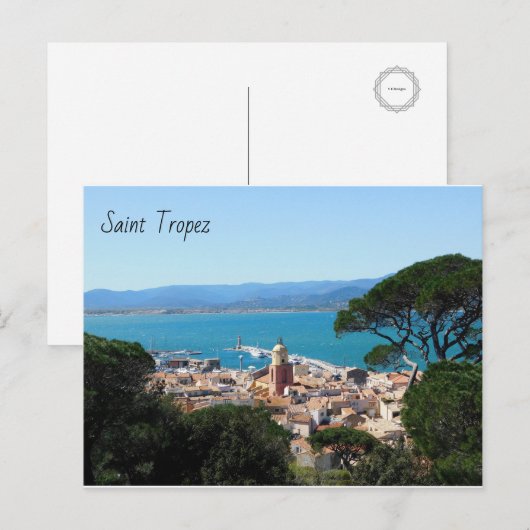Carte Postale Saint Tropez (Devant / Derrière)