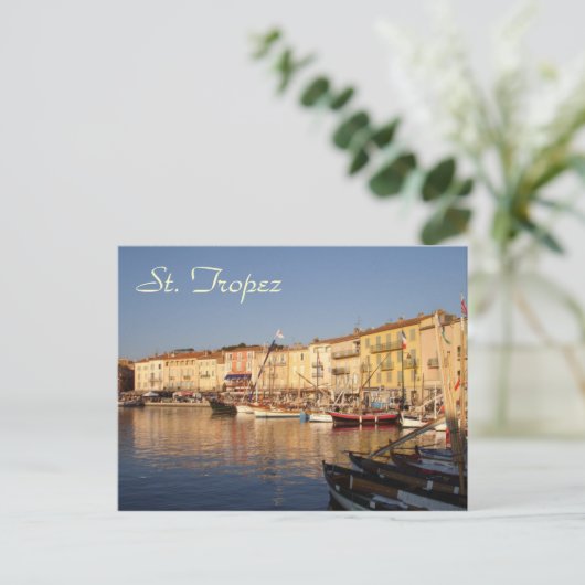 Carte postale Saint-Tropez (Debout devant)