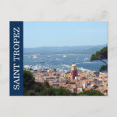 Carte Postale saint tropez bleu (Devant)