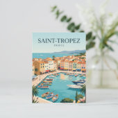 Carte Postale Saint-Tropez France (Debout devant)