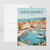 Carte Postale Saint-Tropez France (Devant / Derrière)