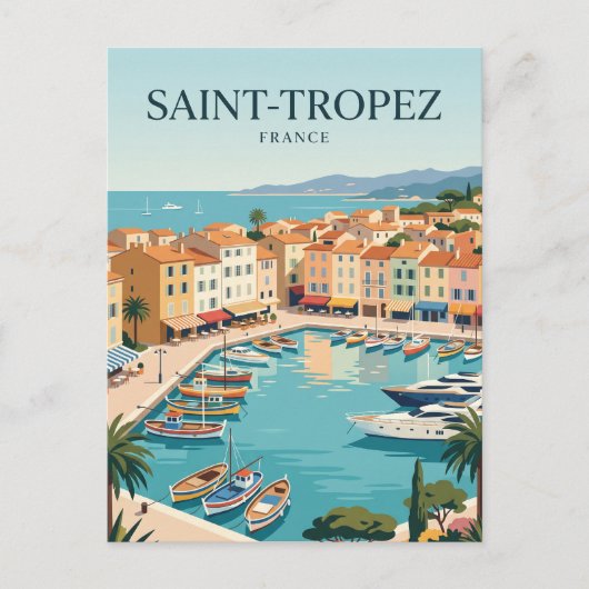 Carte Postale Saint-Tropez France (Devant)