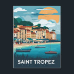 Carte Postale Saint Tropez France Beach Travel<br><div class="desc">Saint Tropez France Beach Travel</div>