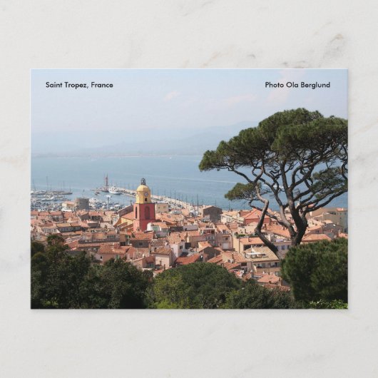 Carte Postale Saint Tropez, France, Photo Ola ... (Devant)