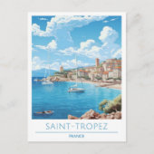 Carte Postale Saint Tropez France Travel (Devant)