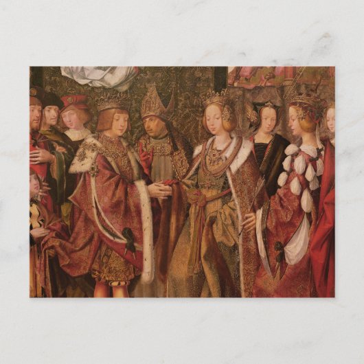 Carte Postale Saint Ursula et Prince Etherius (Devant)