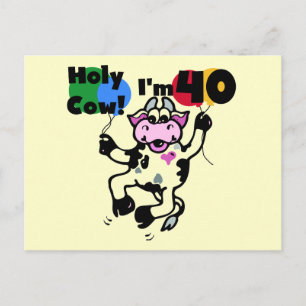 Carte Postale Saint Vache Je suis 40 T-shirts et cadeaux