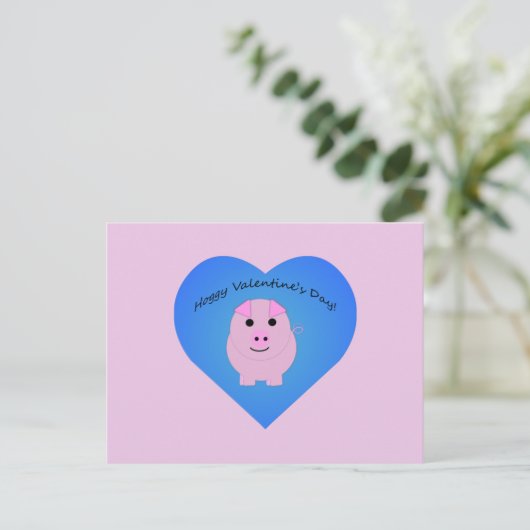 Carte Postale Saint-Valentin (Debout devant)