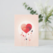 Carte Postale Saint Valentin (Debout devant)