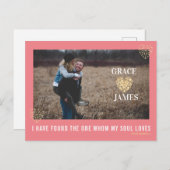 Carte Postale Saint Valentin (Devant / Derrière)