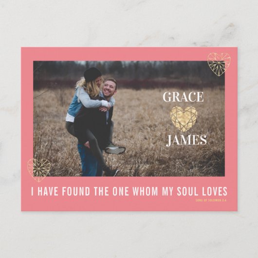 Carte Postale Saint Valentin (Devant)