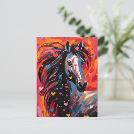 Carte Postale Saint Valentin (Debout devant)