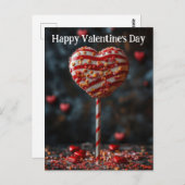 Carte Postale Saint-Valentin (Devant / Derrière)