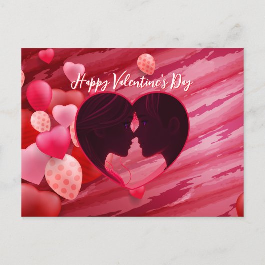 Carte Postale Saint Valentin (Devant)