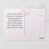 Carte Postale Saint Valentin 1 Corinthiens 13:13 Ocean Beach (Dos)