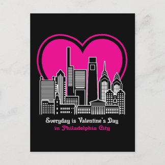 Carte Postale Saint Valentin à Philadelphie