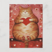 Carte Postale Saint Valentin adorable (Devant)