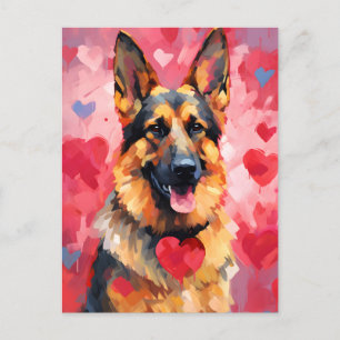 Carte Postale Saint-Valentin Berger Allemand