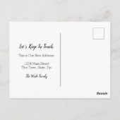 Carte Postale Saint Valentin Llama Love (Dos)