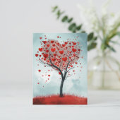 Carte postale Saint-Valentin - My Love Grows (Debout devant)