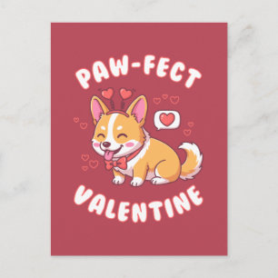Carte Postale Saint-Valentin Parfait - Cadeau de Saint-Valentin