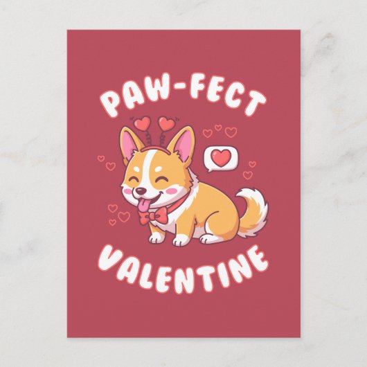 Carte Postale Saint-Valentin Parfait - Cadeau de Saint-Valentin (Devant)
