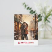 Carte Postale Saint-Valentin. Parlez de votre amour ! (Debout devant)