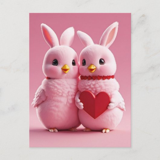 Carte Postale Saint Valentin, Point de passage (Devant)