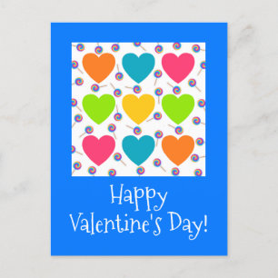 Carte postale Saint Valentin pour enfant par Jo Im