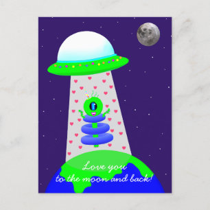 Carte postale Saint Valentin pour enfants par Jo I