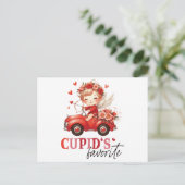 Carte Postale Saint Valentin préféré de Cupid (Debout devant)