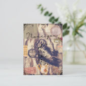 Carte Postale Saint-Valentin vintage (Debout devant)