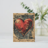 Carte Postale Saint-Valentin vintage (Debout devant)