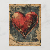 Carte Postale Saint-Valentin vintage (Devant)